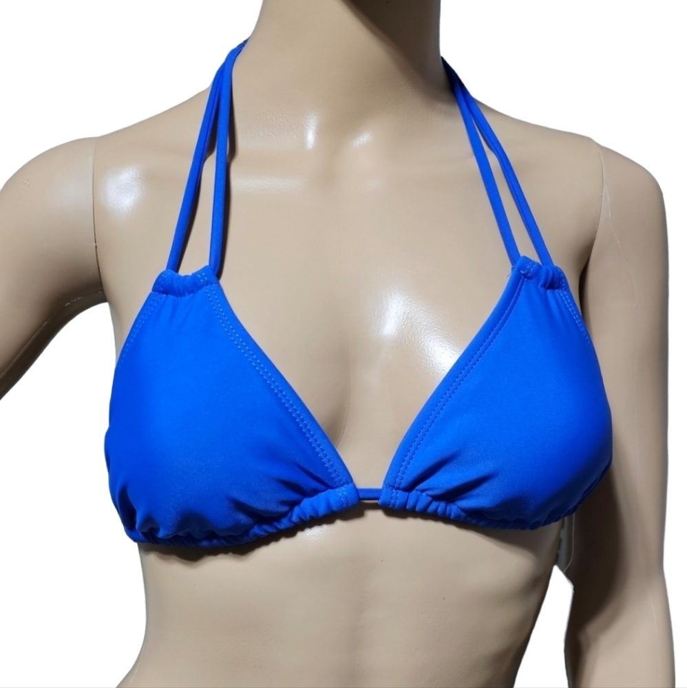 NWT Women's No Boundaries Blue Bikini Top